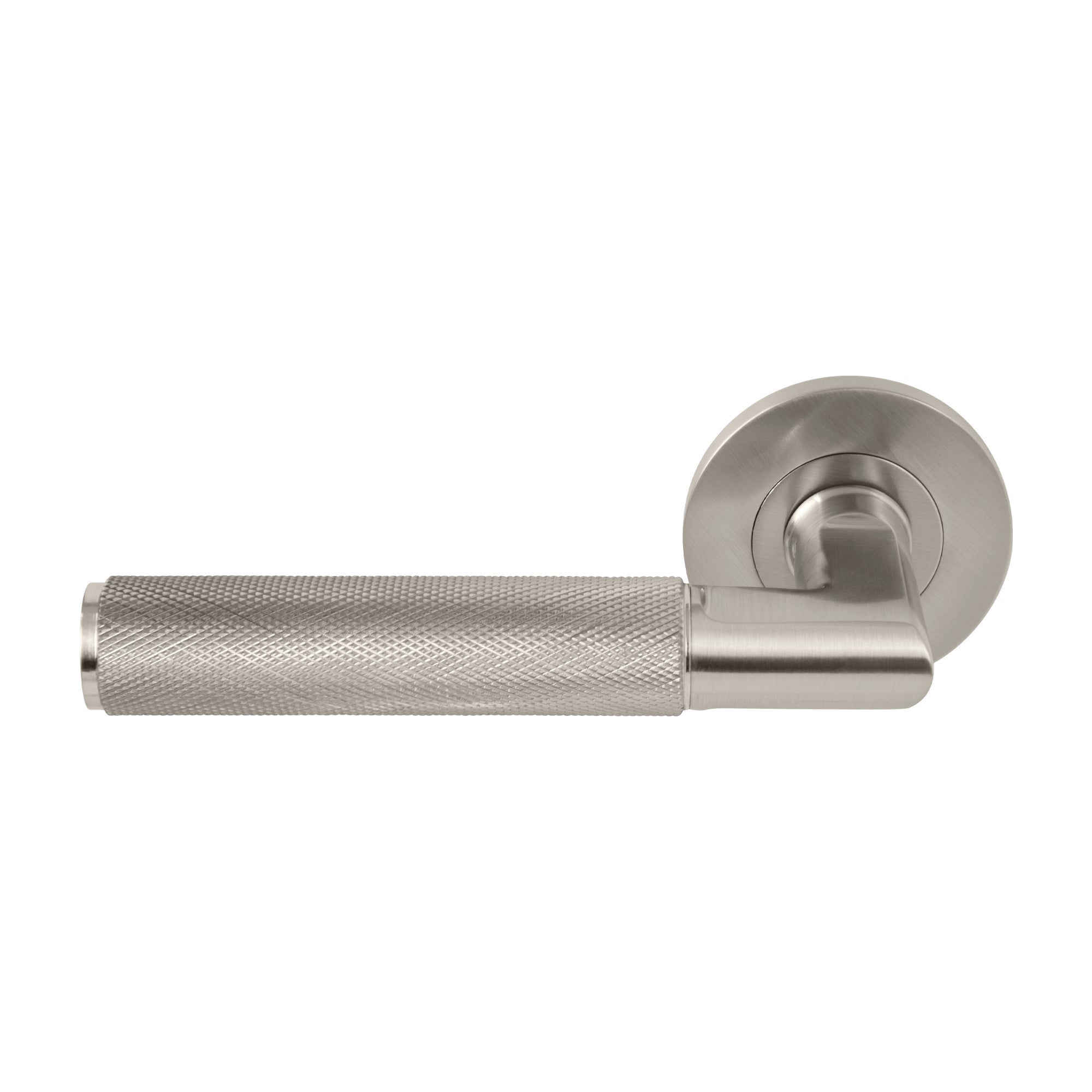 Lumina Diamond Knurled Collection - Brushed Nickel
