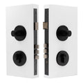 NIDO - Double Turn Lock Kit - Plain - Black