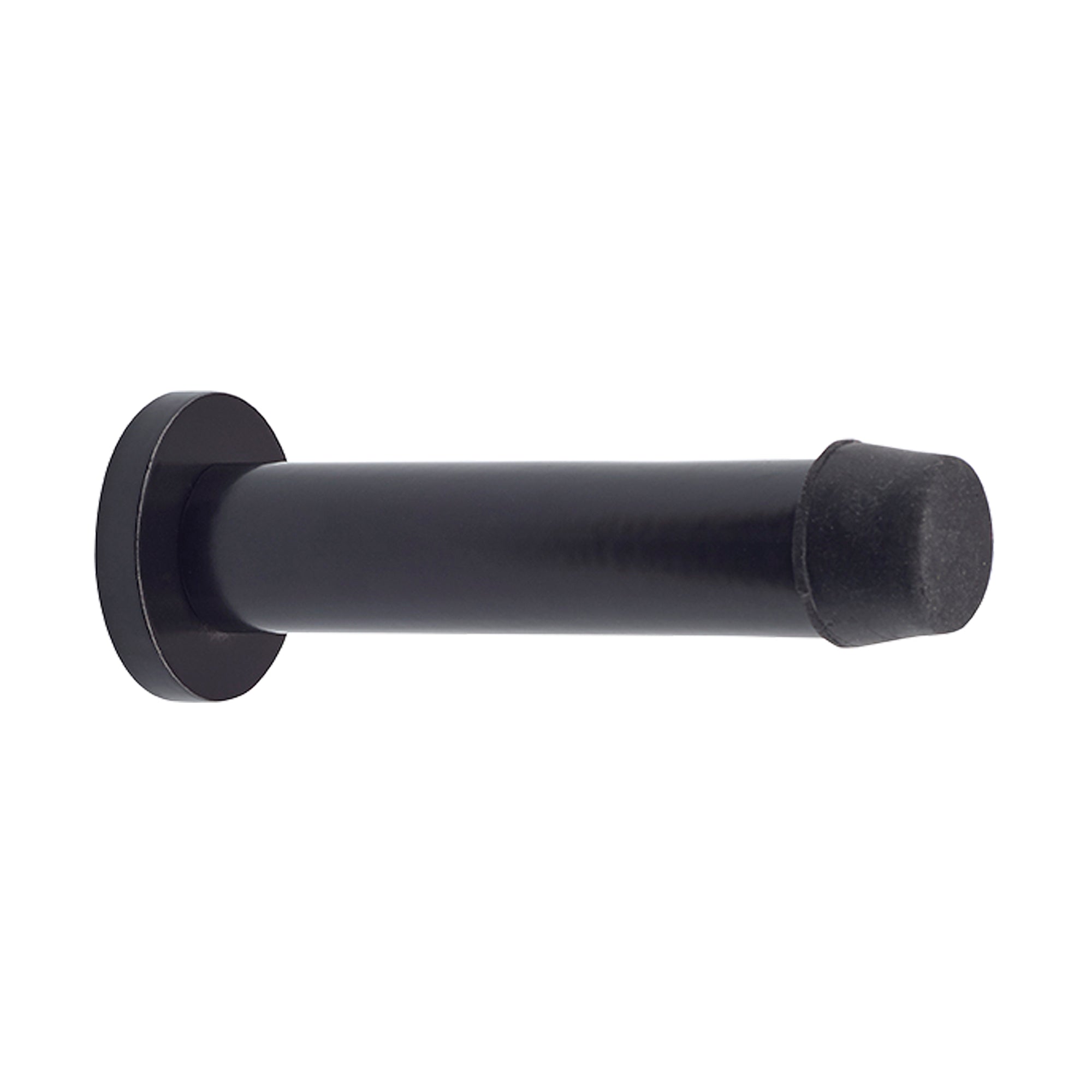 85mm Doorstop Concealed Skirting Fix - Black