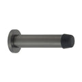 85mm Doorstop Concealed Skirting Fix - Graphite Nickel