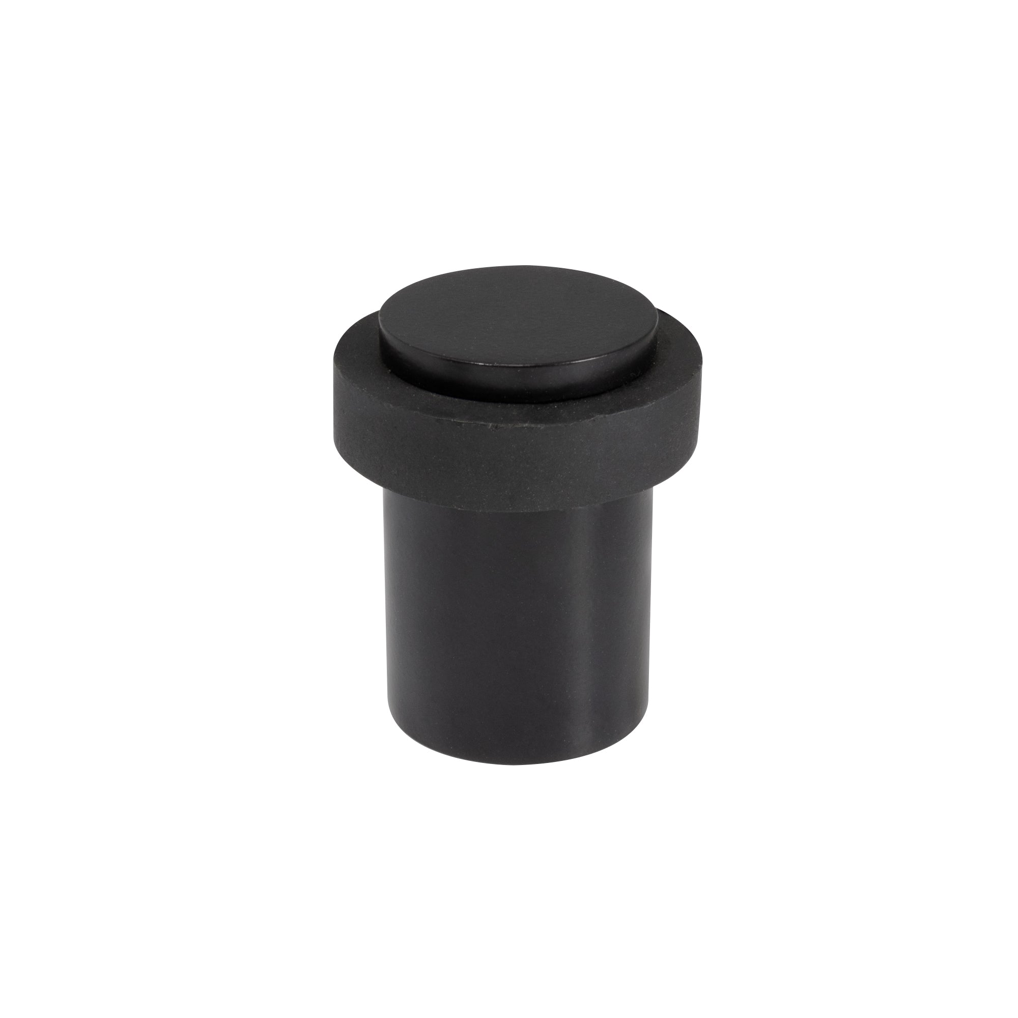 60mm Doorstop Floor Mount - Black