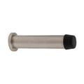 85mm Skirting Doorstop Slimline - Brass - Brushed Nickel