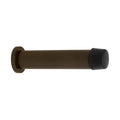85mm Skirting Doorstop Slimline - Brass - Cocoa Bronze