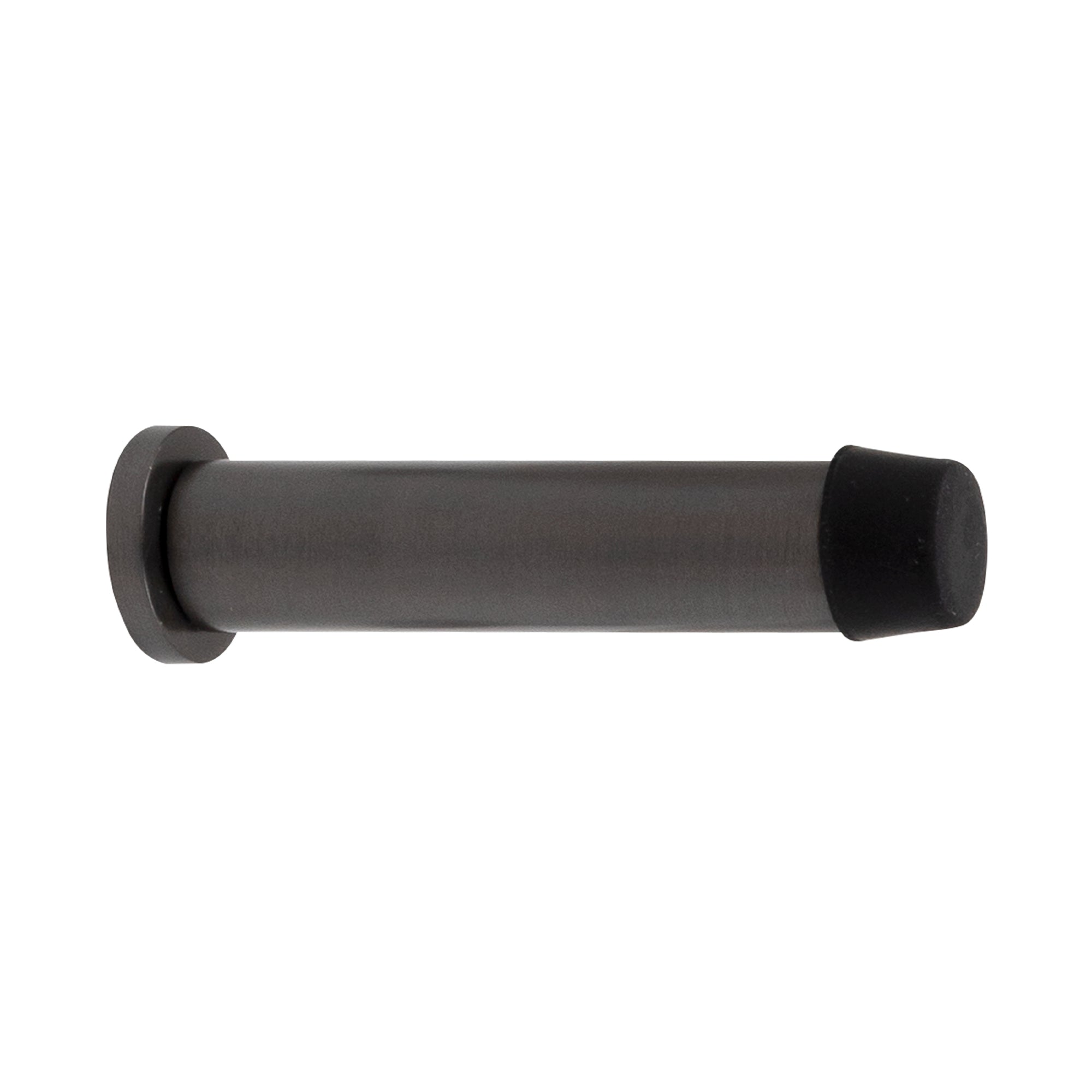 85mm Skirting Doorstop Slimline - Brass - Graphite Nickel