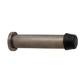 85mm Skirting Doorstop Slimline - Brass - Natural Bronze