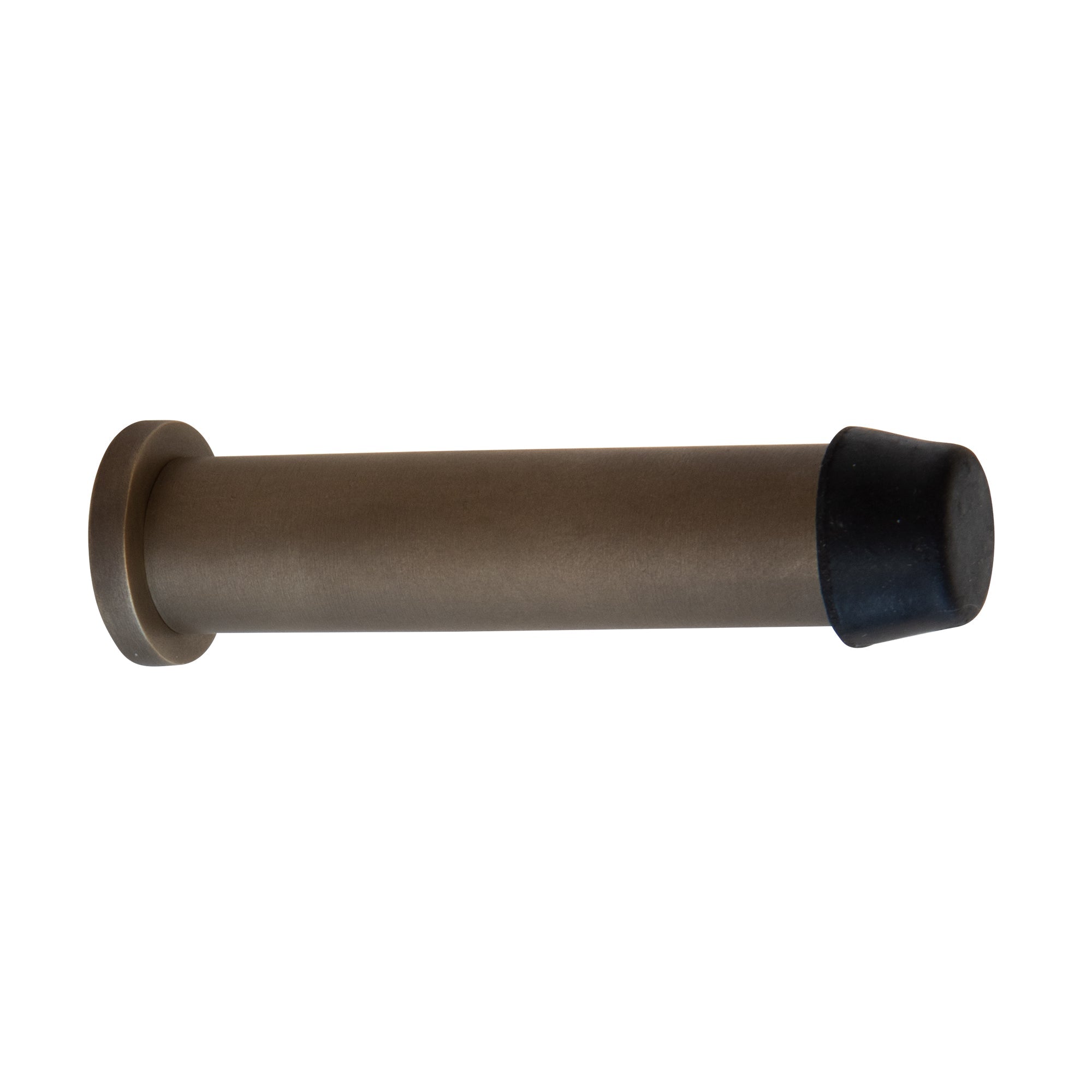 85mm Skirting Doorstop Slimline - Brass - Roman Brass