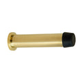 85mm Skirting Doorstop Slimline - Brass - Unlacquered Brass