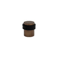 38mm Floor Mount Doorstop - Brass - Antique Bronze