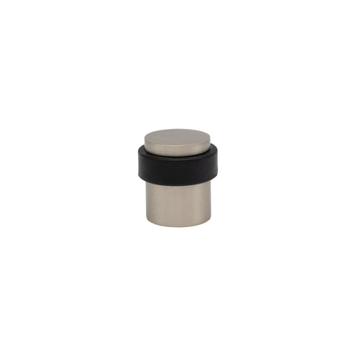 38mm Floor Mount Doorstop - Brass - Brushed Nickel