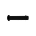 85mm Skirting Doorstop Slimline - Diamond Knurl - Black