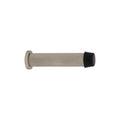 85mm Skirting Doorstop Slimline - Diamond Knurl - Brushed Nickel