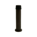 85mm Skirting Doorstop Slimline - Diamond Knurl - Cocoa Bronze