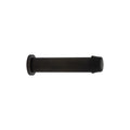 85mm Skirting Doorstop Slimline - Diamond Knurl - Dark Roman Brass