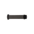 85mm Skirting Doorstop Slimline - Diamond Knurl - Graphite Nickel