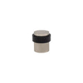 38mm Floor Mount Doorstop - Diamond Knurl - Brushed Nickel