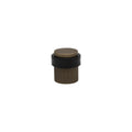 38mm Floor Mount Doorstop - Diamond Knurl - Roman Brass
