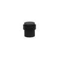 38mm Floor Mount Doorstop - Linear Knurl - Dark Roman Brass