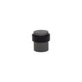 38mm Floor Mount Doorstop - Linear Knurl - Graphite Nickel