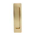 158x42mm Flushpull 128mm crs - Matt Satin Brass