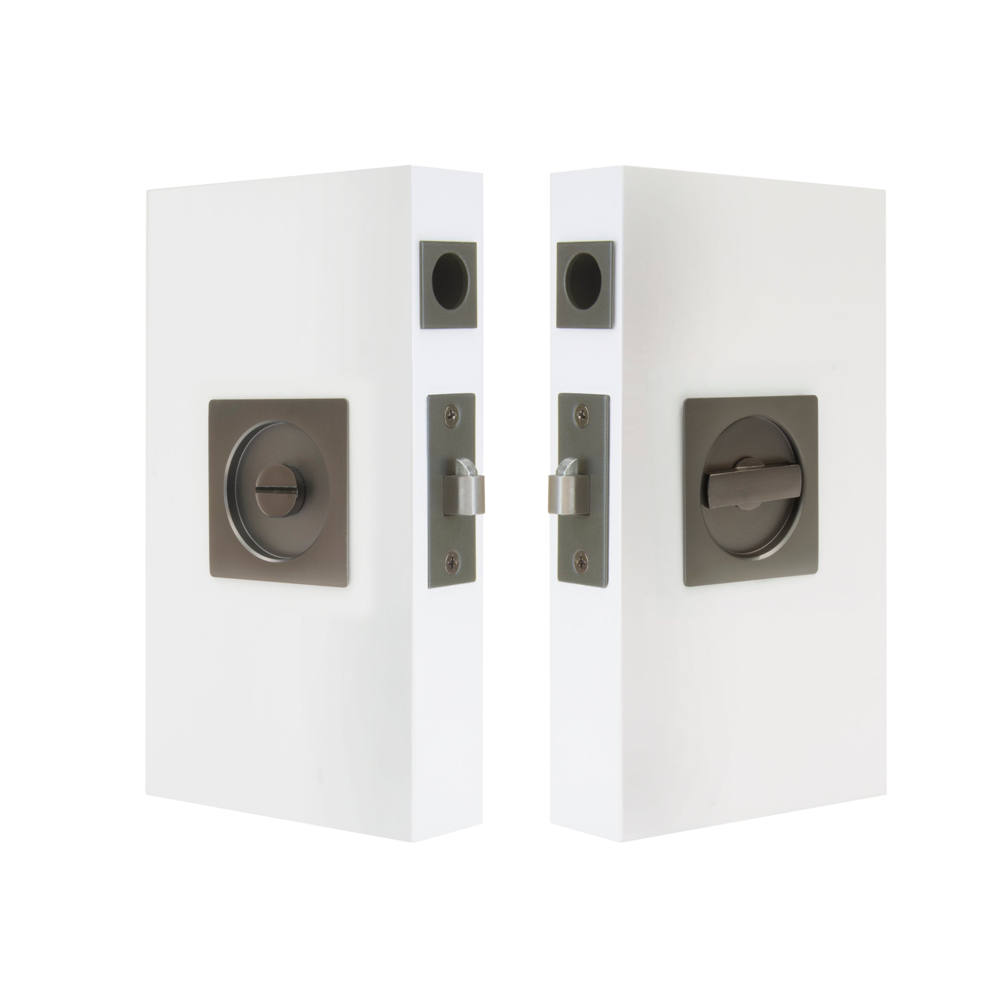 Cavity-Suite Privacy Kit Square - Graphite Nickel