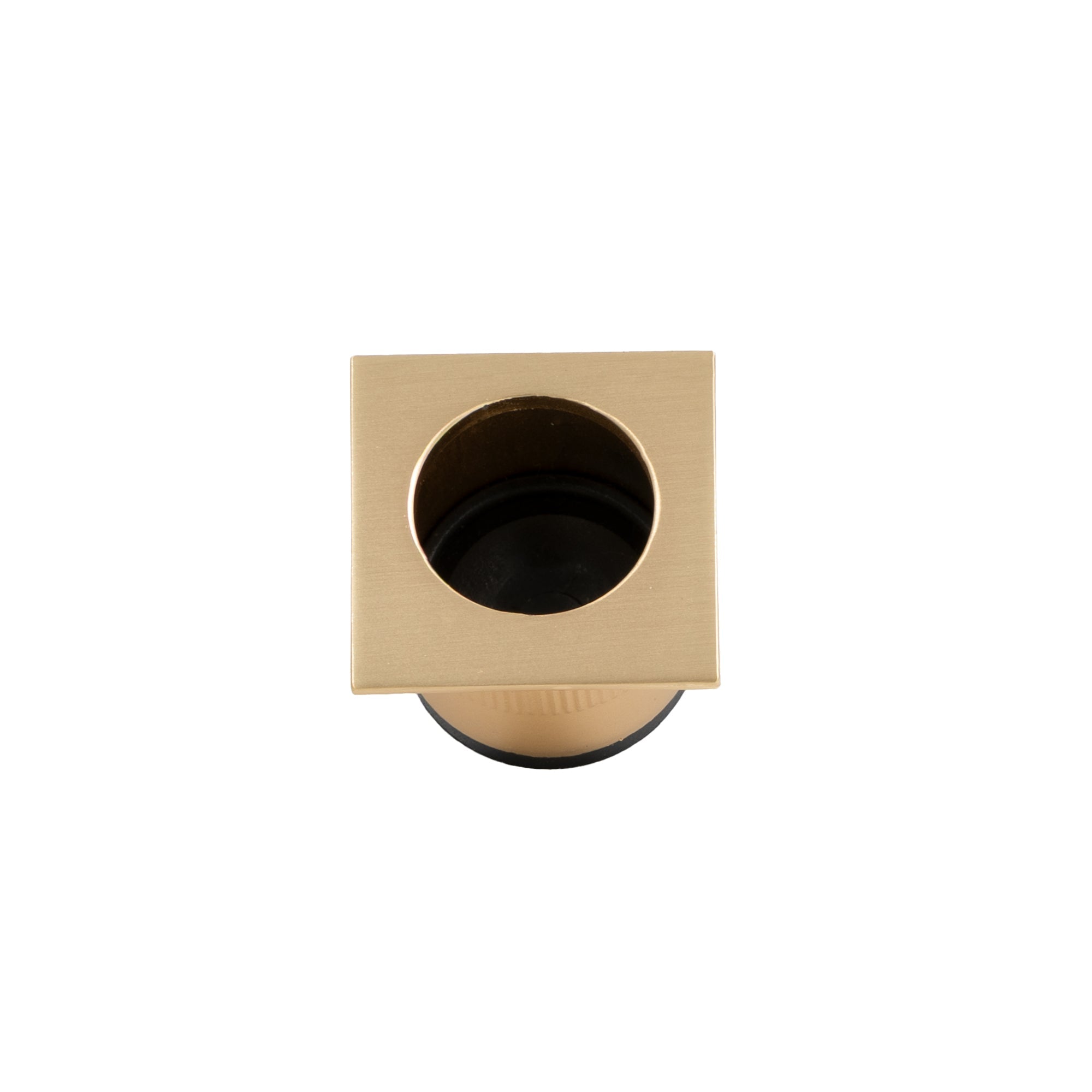 Cavity-Suite Edgepull Square - Matt Satin Brass