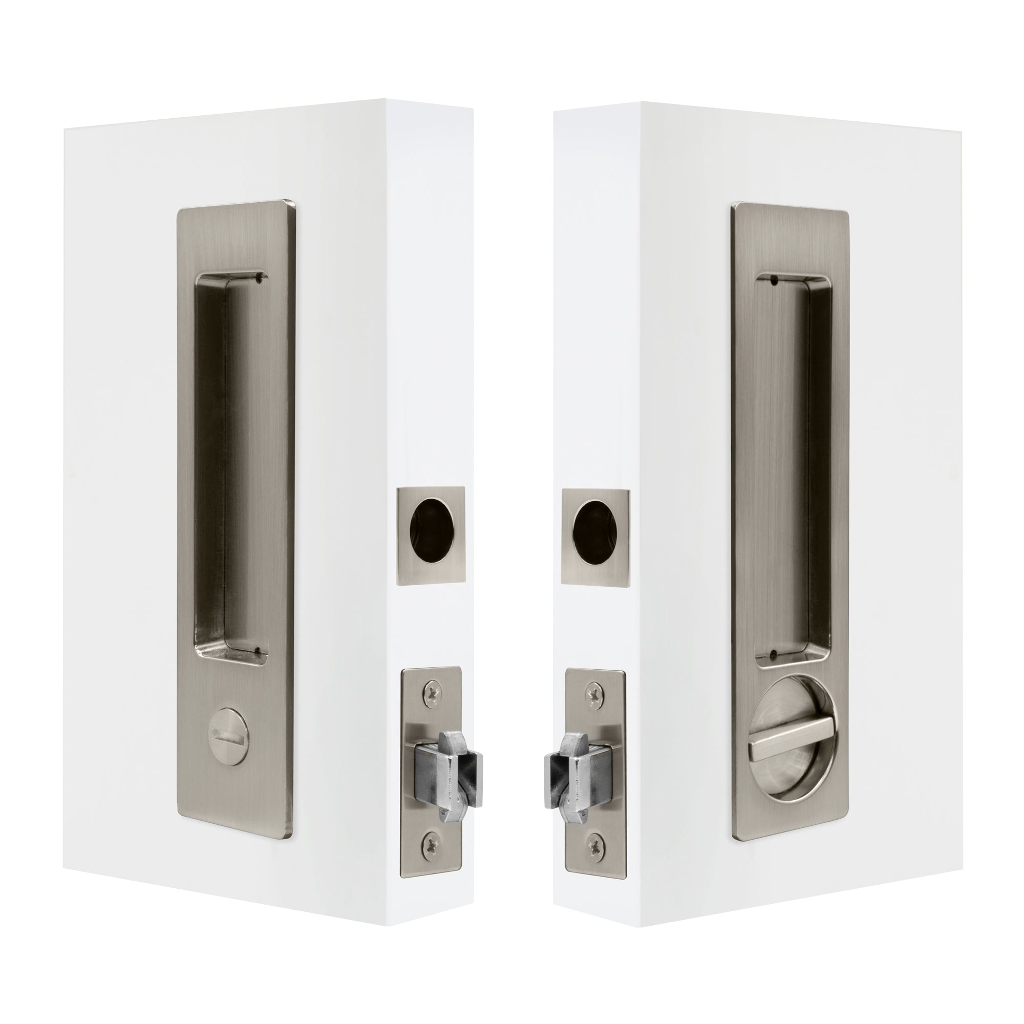Cavity-Suite Ultra Privacy Set - Brushed Nickel
