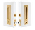 Cavity-Suite Ultra Locking Set - Matt Satin Brass