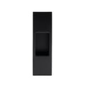 Sliding Door Edge Pull - Zinc - Black