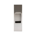 Sliding Door Edge Pull - Zinc - Brushed Nickel