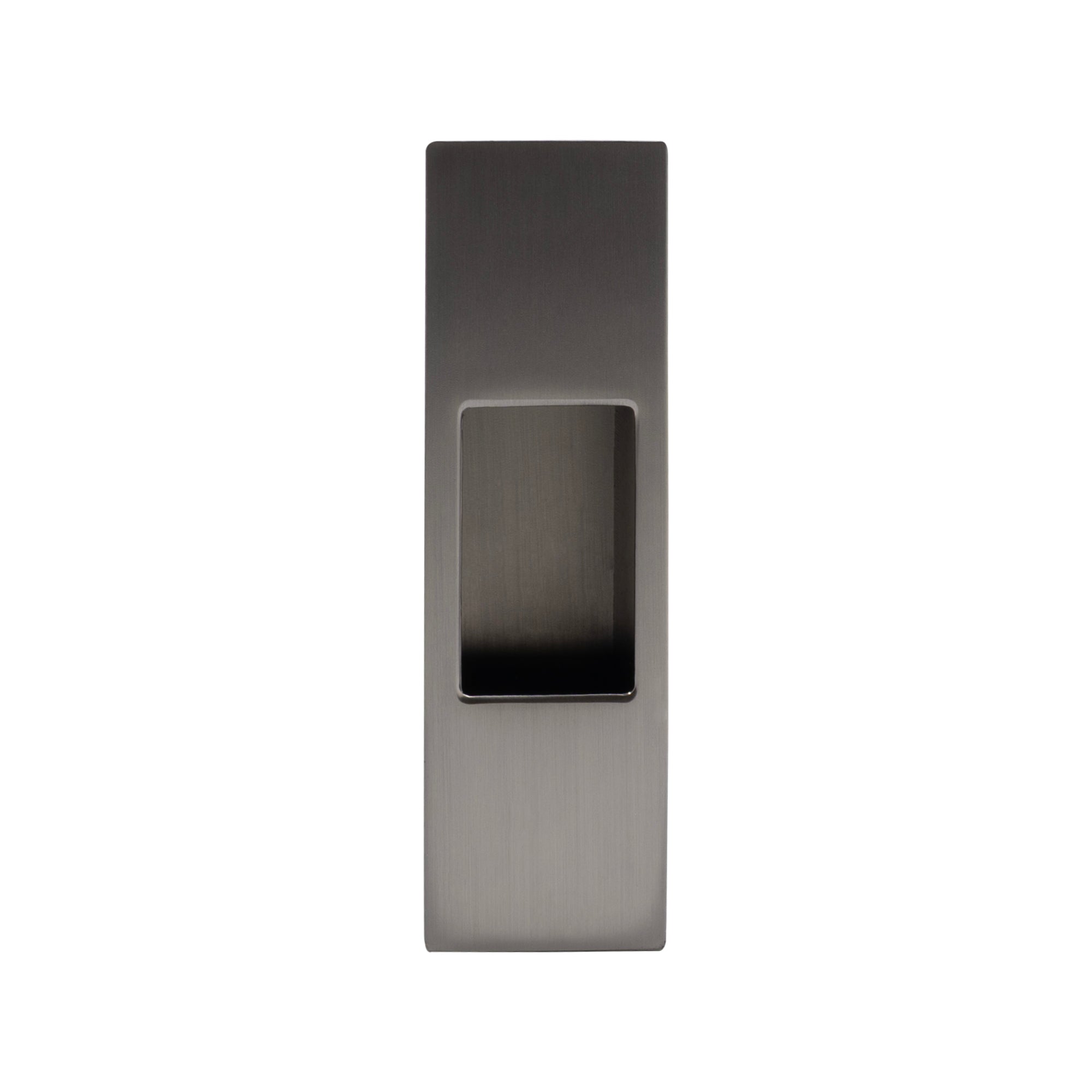 Sliding Door Edge Pull - Zinc - Graphite Nickel