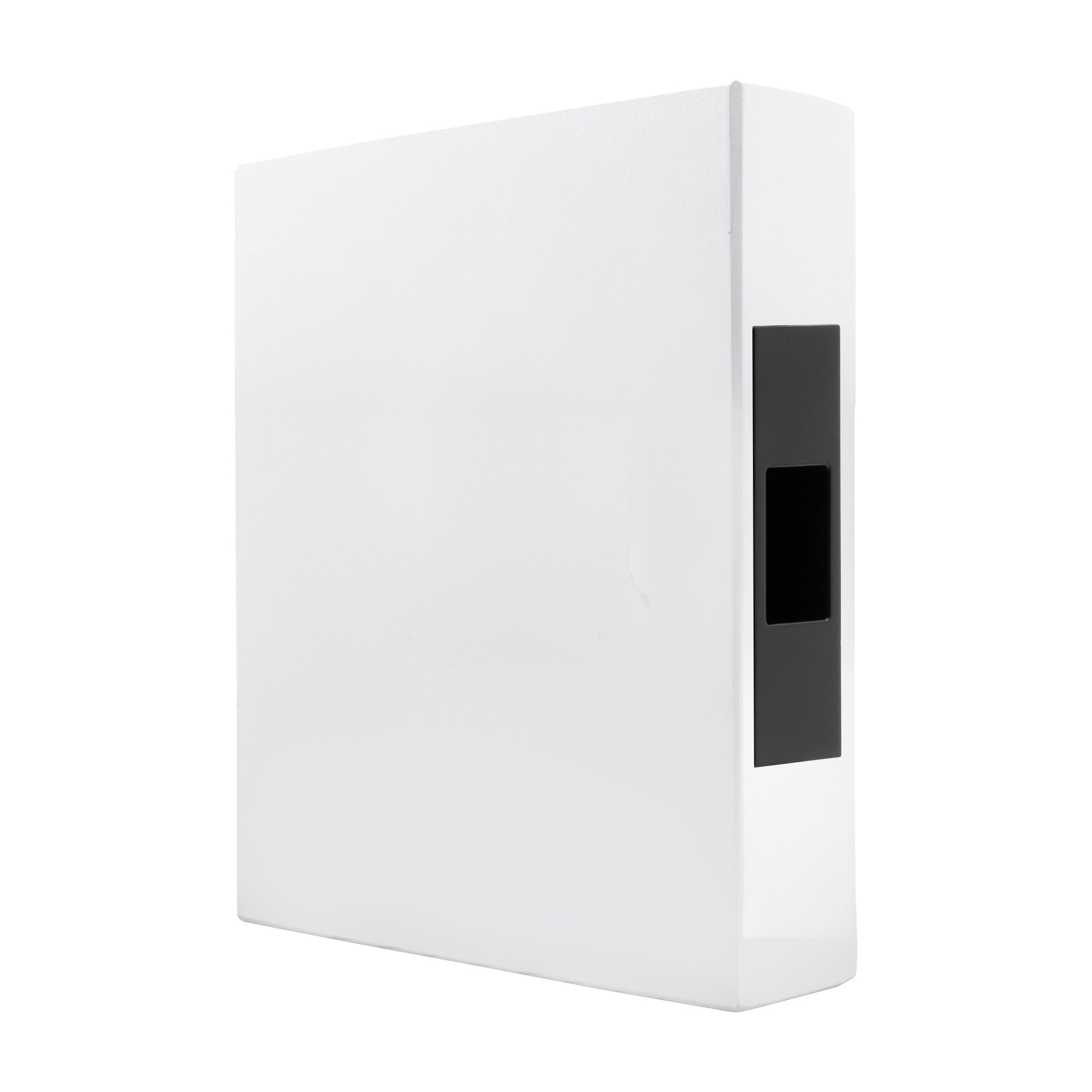 LUME - Sliding Door Edge Pull - Brass - Black
