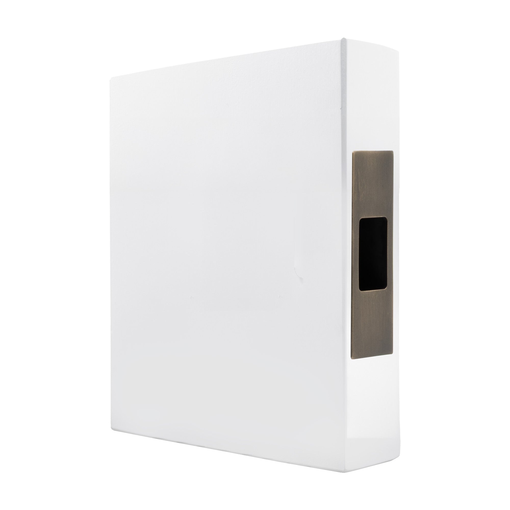 LUME - Sliding Door Edge Pull - Brass - Oil Rubbed Bronze