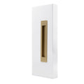 LUME - Flushpull 200mm - Matt Satin Brass