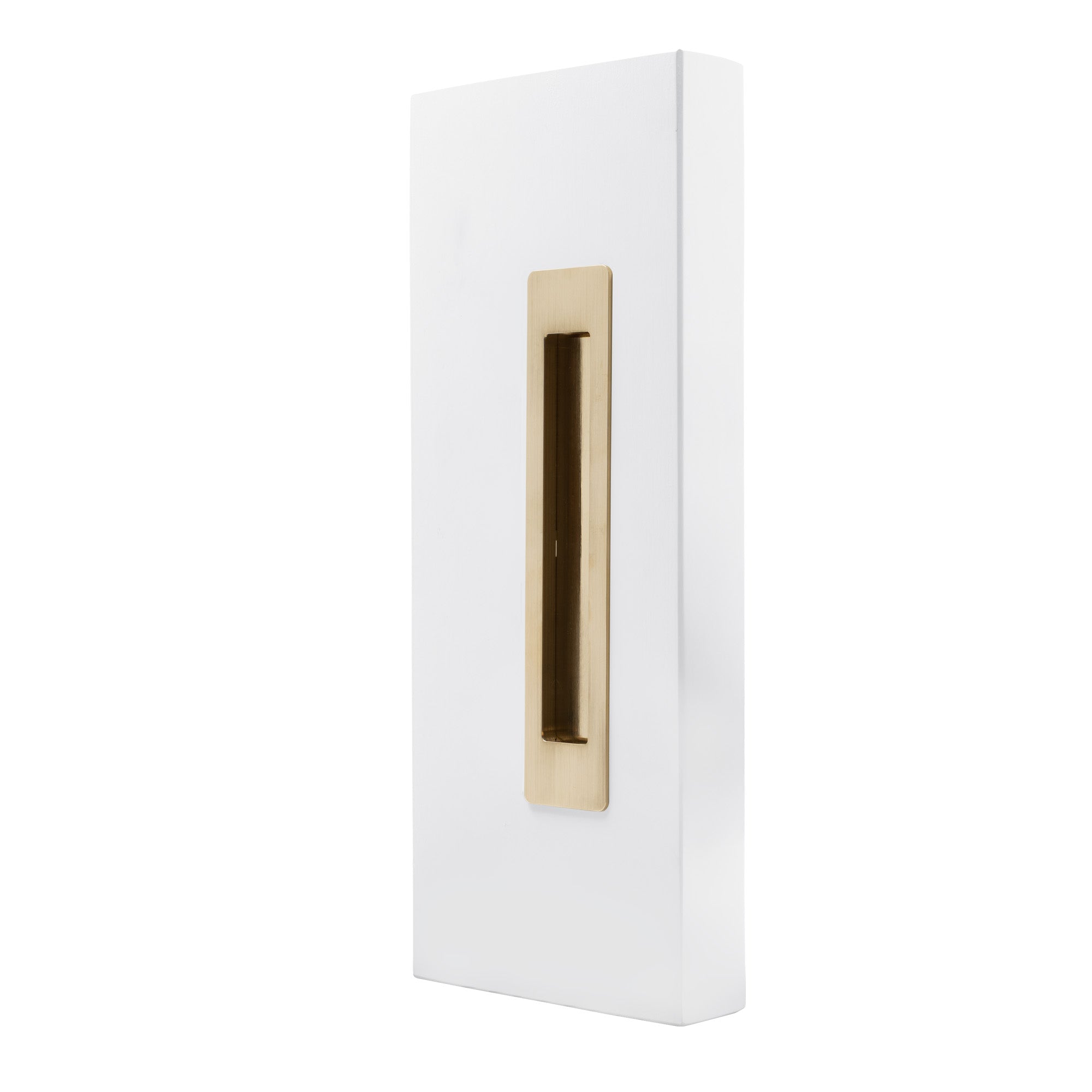 LUME - Flushpull 200mm - Unlacquered Brass