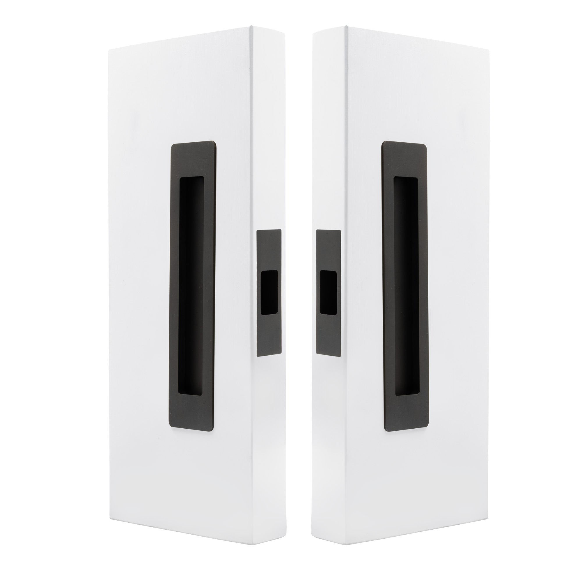 LUME - Passage Set - 200mm - Dark Roman Brass
