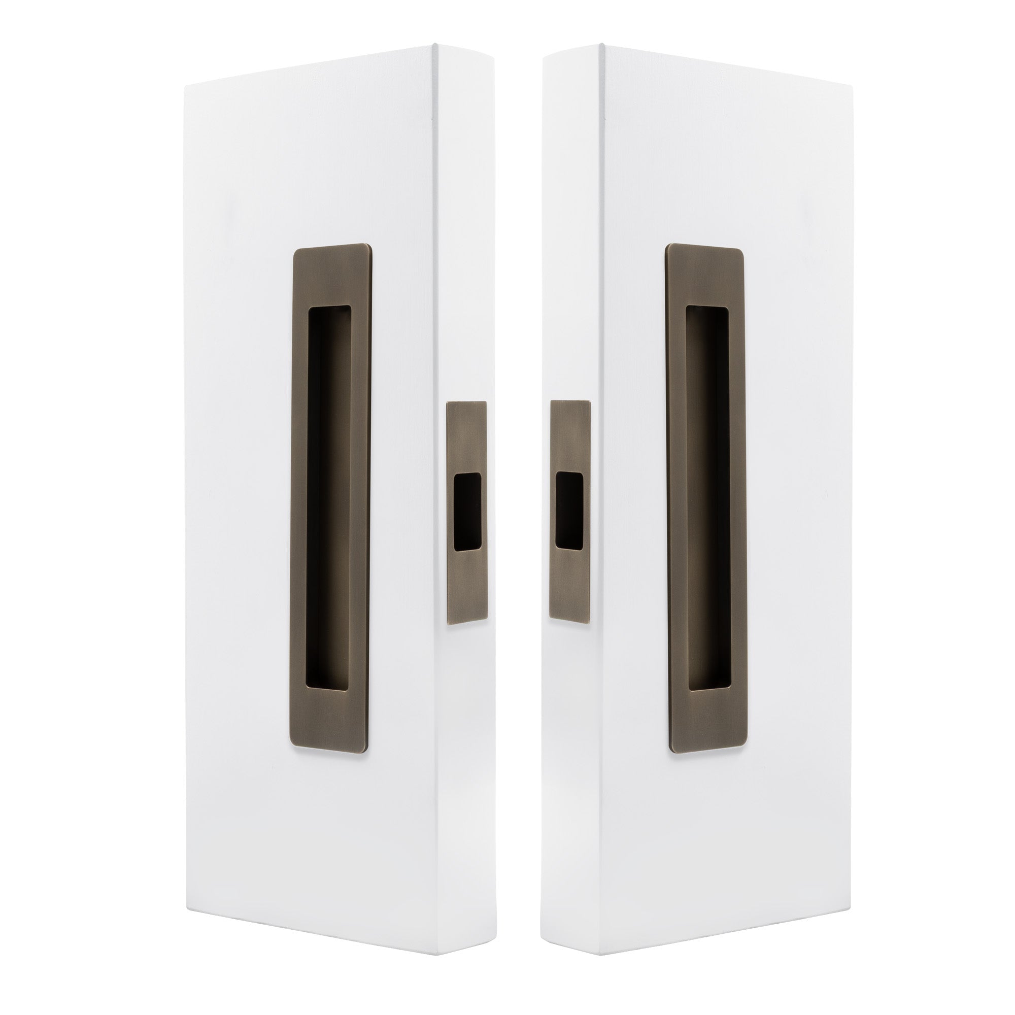 LUME - Passage Set - 200mm - Roman Brass