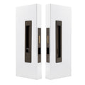 LUME - Privacy Set - 35mm Doors - Integrated - Snib/Release - 200mm - Antique Bronze