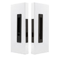 LUME - Privacy Set - 35mm Doors - Integrated - Snib/Release - 200mm - Black