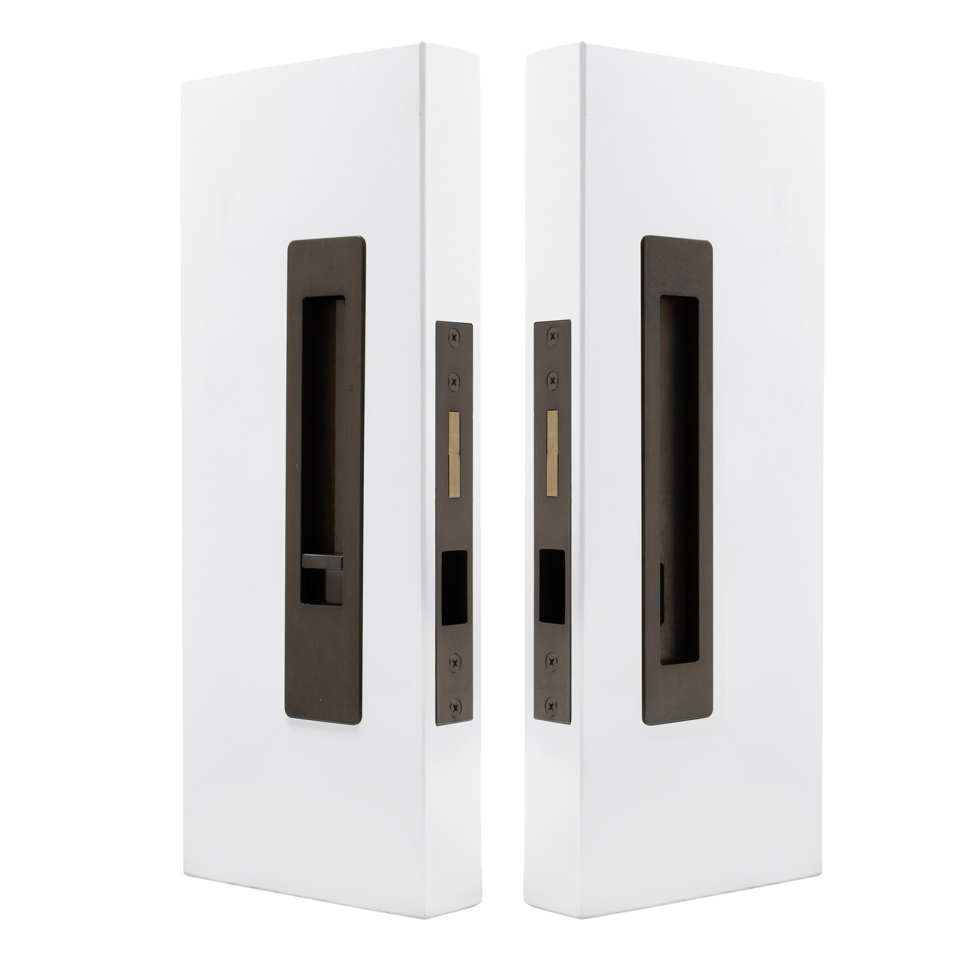 LUME - Privacy Set - Integrated - Snib/Release - 200mm - Antique Bronze