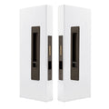 LUME - Latching Set - 35mm Doors - Integrated - Snib/Snib - 200mm - Antique Bronze