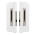 LUME - Latching Set - 35mm Doors - Integrated - Snib/Snib - 200mm - Brushed Nickel