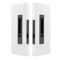 LUME - Latching Set - 35mm Doors - Integrated - Snib/Snib - 200mm - Graphite Nickel