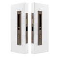 LUME - Locking Set - Key/Key - Integrated - 250mm - 35-37mm Doors - Natural Bronze