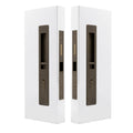 LUME - Locking Set - Key/Key - Integrated - 250mm - 38-42mm Doors - Roman Brass