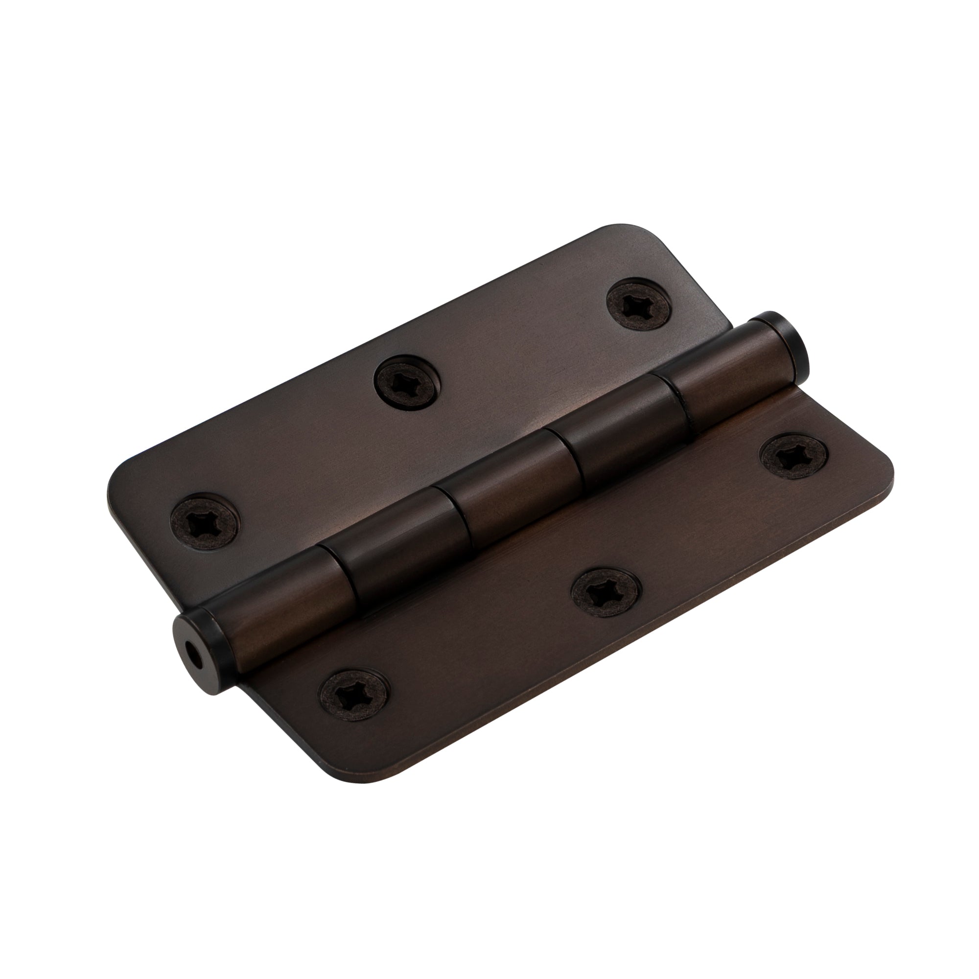 Hinge SS Loosepin Radius 89x60x2mm - Cocoa Bronze