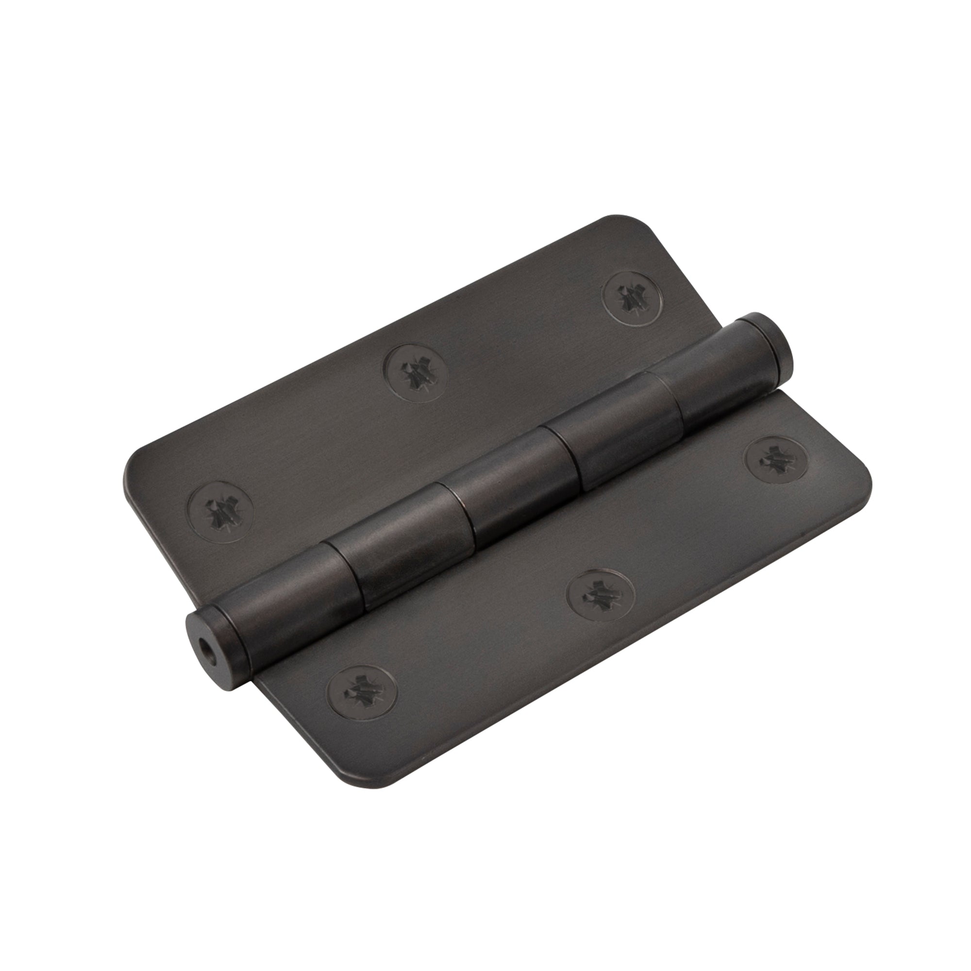 Hinge SS Loosepin Radius 89x60x2mm - Graphite Nickel