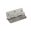 Hinge SS Loosepin Radius 89x60x2mm - Stainless Steel
