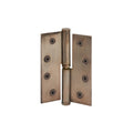 Hinge Brass Lift-Off LH Loose Pin Flat Tip 100mm x 75mm - Natural Bronze