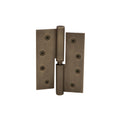 Hinge Brass Lift-Off LH Loose Pin Flat Tip 100mm x 75mm - Roman Brass