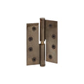 Hinge Brass Lift-Off RH Loose Pin Flat Tip 100mm x 75mm - Antique Bronze